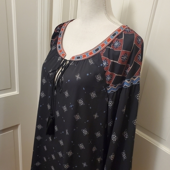 Flying Tomato Colorful Print dress Size Medium - Picture 2 of 6